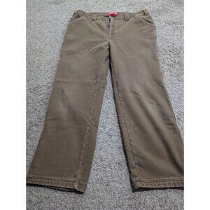 Coleman Fleece Lined Work Pants Men's Size 36x30 Brown **READ